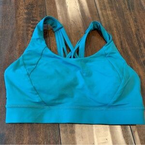 Women's Teal Sports Bra